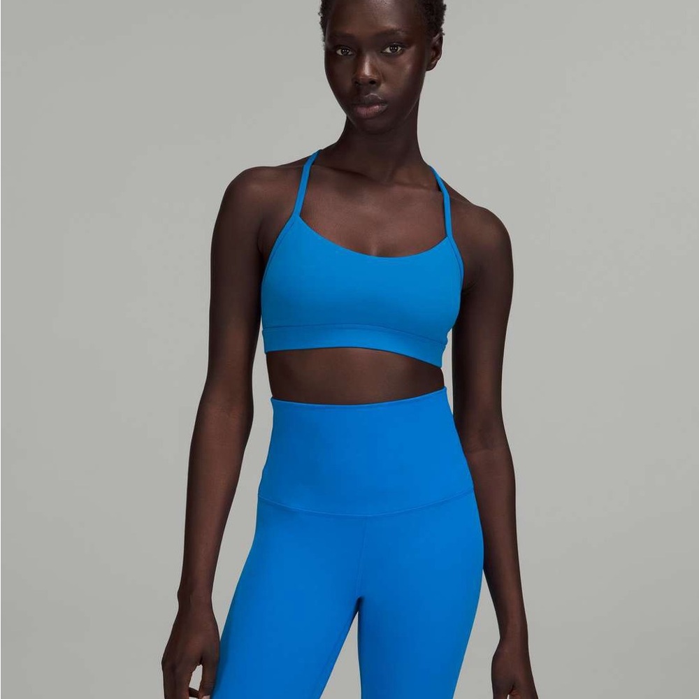 lululemon athletica Blue Sports Bra